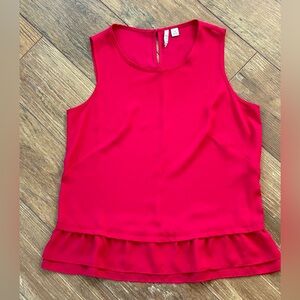Fuchsia Sleeveless Top by Elle, size XS
